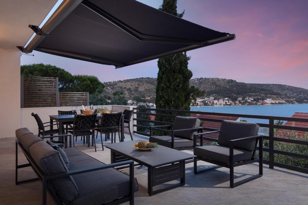 The Grande - Huge Terrace - Amazing Sea Views - Tastefully Furnished - Access To Rooftop Terrace And Gym - Hillside Apartments Rogoznica Рогозница Экстерьер фото